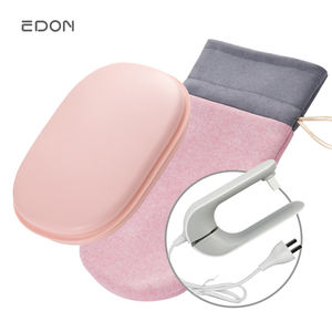 Bouteille d'eau chaude classique en polaire pour femmes, <span class=keywords><strong>mini</strong></span> coussin chauffant, bouteille d'eau chaude avec housse - Product Image 2