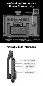Terminal de Vidéoconférence Intelligent HA05 10,1 Pouces Écran Tactile Android 12 Protocole IP POE SIP Téléphone VoIP Marque ODM/OEM Shandong - Product Image 5