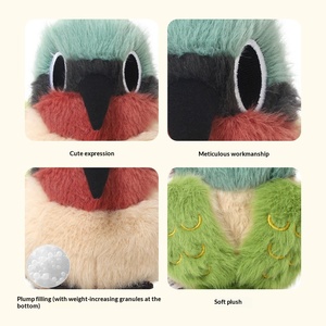 Divertido Peluche <span class=keywords><strong>de</strong></span> Pájaro Soláreo, Adorable Muñeco <span class=keywords><strong>de</strong></span> Pájaro, Almohada para Dormir, Regalo <span class=keywords><strong>de</strong></span> Cumpleaños Unisex, Poliéster, para Mayores <span class=keywords><strong>de</strong></span> 14 Años - Product Image 4