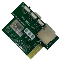 Dekoder Modul untuk Papan Dekode MP3 Kartu TF 32GB V2.0 Mendukung Format MP3/WMA/WAV/MP1/MP2 untuk Layar V2.0 10-20 Jam