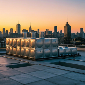 Prix bon marché chaud 1000l 100000 litres réservoirs de stockage d'eau traitement Ss304 304 réservoir de stockage d'eau en acier inoxydable - Product Image 3