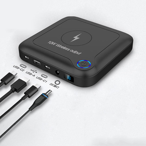 24v 20v 12v ajustable tensión DC portátil usb c 60 vatios 24v cargador banco de energía inalámbrico de para <span class=keywords><strong>iphone</strong></span> <span class=keywords><strong>8</strong></span> <span class=keywords><strong>plus</strong></span> - Product Image 2