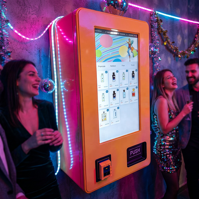 US Smart Vending Machine with Age Verification Support Card Payment Camera Accept Automatic Vending Machine for Sale