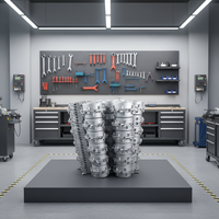 Produit métallique en aluminium moulé par gravité ADC12 de Chine avec épaisseur personnalisée et OEM/ODM acceptés