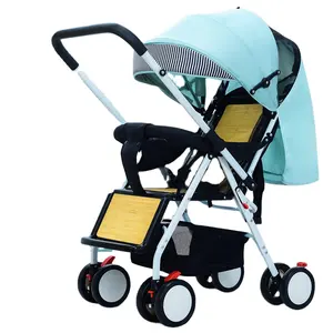 Nouveau design personnalisé chariot de paysage haut poussette bébé landau avec prix d'usine