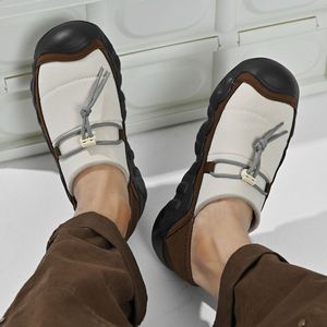 Calzado Masculino Más Vendido con Puntera de Acero, de Cuero, con Cordones, Retro, Ligero, Transpirable, Antideslizante, con Suela Blanda y Entresuela Compuesta - Product Image 4