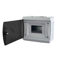 Boîtier de distribution électrique portable en plastique pour unités de consommation Z10 8-24 voies, protection IP40, montage encastré/en saillie