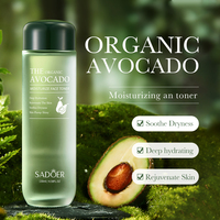 Prix Usine Gamme de Soins à l'Avocat Sérum Visage Lotion Tonique Crème Visage Lotion Corporelle Gommage Corporel Éclaircissant et Blanchissant Ensemble de Soins de la Peau Beauté