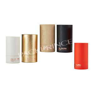 高級プレミアム香水パッケージ紙段ボールゴールドペーパーラウンドボックス光沢ラミネーションホワイトEVA挿入香水紙チューブ用 - Product Image 6