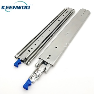 2000mm 227kg mở rộng đầy đủ Xe công nghiệp nặng ngăn kéo <span class=keywords><strong>Runner</strong></span> với khóa trong và khóa ra - Product Image 4