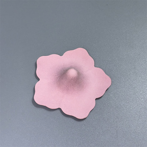 Artisanat de pulpe écologique petits moules à pulpe en forme de pétale de fleur <span class=keywords><strong>rose</strong></span> peuvent être personnalisés - Product Image 2