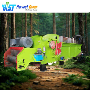 Fabricación en fábrica, pequeña trituradora de orugas, trituradora de madera móvil, máquina trituradora de madera, Trituradora móvil integral - Product Image 1