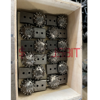 Jambes de bloc remplaçables de peu de cône de rouleau pour des roches dures forant des alésoirs de roche de HDD