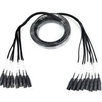 Câble audio multipaire XLR professionnel 8 canaux mâle-femelle pour usine OEM