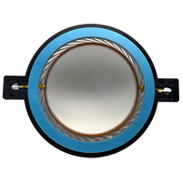 Bobine vocale de tweeter 75 cœurs à succès, composant de colonne à diaphragme en titane de 74,5 mm pour la réparation et le remplacement d'accessoires de haut-parleurs