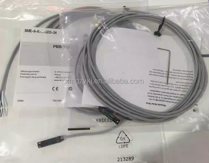 Festo Sme 8 Sl Led 24 Sensore di prossimità 526622 Borsa Festo Sme 8 Sl Led 24 Sensore di prossimità 526622 Borsa