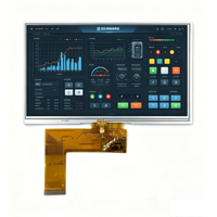 7 Zoll 800*480 40-Pin RGB 0,5mm Pitch Resistives Touch-Industrie-TFT-LCD-Anzeigemodul