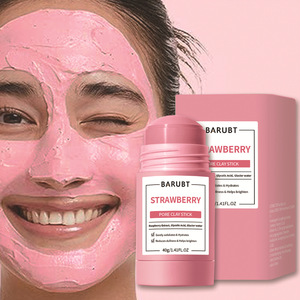 <span class=keywords><strong>Maschera</strong></span> di Fango in Stick Pulizia Profonda Controllo dell'Oleosità Anti-Acne Restringimento dei Pori Niacinamide <span class=keywords><strong>Maschera</strong></span> Facciale a Base di Erbe per Pelle Grassa J1 - Product Image 1