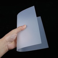Plaques en plastique polypropylène (PP), PET, PVC polyvalentes, à grain lisse, surface douce, panneaux en plastique mat pour classeurs