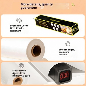 Papel <span class=keywords><strong>de</strong></span> Hornear Absorbente <span class=keywords><strong>de</strong></span> Grasa, Recubierto <span class=keywords><strong>de</strong></span> Silicona, Reciclable, Extra Grueso, <span class=keywords><strong>de</strong></span> Grado Alimenticio, para Freidora <span class=keywords><strong>de</strong></span> Aire, Barbacoa, Carne Asada, Uso Doméstico - Product Image 5