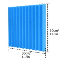 Panneaux acoustiques autocollants en mousse de polyuréthane à fentes triangulaires, insonorisants, 30 x 30 x 5 cm, lot de 12 pour studio
