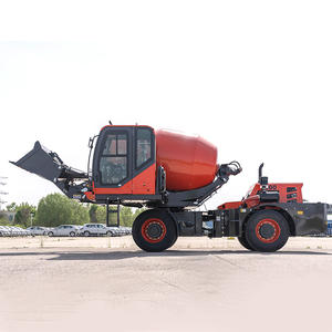 خلاطة خرسانة صغيرة الحجم من ماركة صينية لأعمال البناء الأساسية، خلاطة خرسانة مع مضخة، آلة خلط الخرسانة - Product Image 4