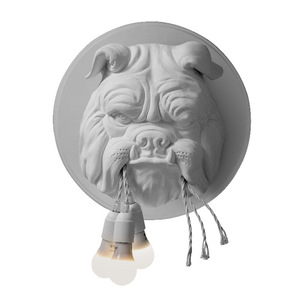 Lámpara de Pared con Cabeza de Perro, Estilo Retro, Diseño Nórdico, para Sala de Estar, Dormitorio, Bar, Cafetería, Decoración de Diseño - Product Image 6