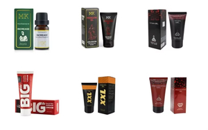 Men Cream Private Care Gel Massage Ointment 50ml Black Tube - Product Image 4