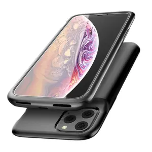 Funda de Banco de energía para iPhone 15 14 13 Mini 12 6 6S 7 8 6 6S Plus 7 8 Plus X XR XS Max 13 <span class=keywords><strong>Pro</strong></span> 11 <span class=keywords><strong>Pro</strong></span> Max cargador de batería - Product Image 1