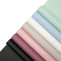 Papier d'emballage de fleurs imperméables de style coréen de couleur unie de mode personnalisée pour bouquet