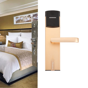 RFID RF ล็อคประตู Temic บัตร Keyless โรงแรมล็อคด้วยคีย์เครื่องกลสำหรับระบบล็อคประตู - Product Image 5