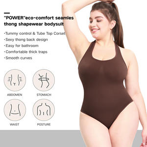 Body sculptant sans bretelles personnalisable pour femmes, gaine amincissante sur mesure, corset en nylon à séchage rapide, sexy et mature - Product Image 6