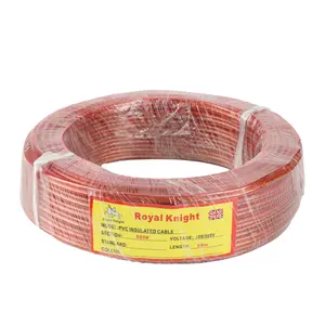 Royal knight 14 gauge 16 ag twin transparent parallel audio Speaker Cable and Wire for Amplifier and Loudspeaker