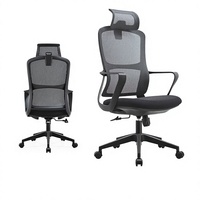 Chaise de bureau ergonomique simple, confortable, moderne et minimaliste, chaise pivotante pour la maison, chaise en forme d'arche pour salle de conférence, chaise respirante
