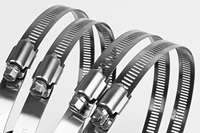 Clips de bord en acier inoxydable 304 en gros, 2 pièces, attaches de câble anti-UV pour la gestion des câbles solaires australiens