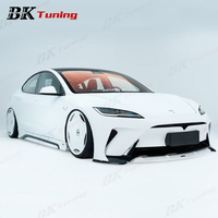 Kit carrosserie extérieur PP Dragon Tide Max Aero pour Tesla Model 3 Highland, pare-chocs avant, modèle BK Tuning Model 3 Juniper modifié