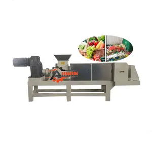 China supplier industrial kitchen waste dehydrator cassava residue dehydrator screw press dehydrator