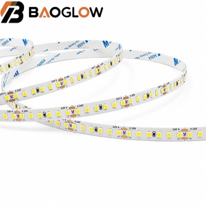 Bande LED multicolores super lumineuse 24 volts SMD 3528, bande LED personnalisée à CRI élevé, lumière linéaire pour profilé en aluminium - Product Image 2