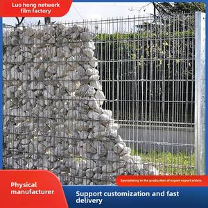 Özel üreticinin kaynaklı <span class=keywords><strong>Gabion</strong></span> kutusu düz peyzaj <span class=keywords><strong>Gabion</strong></span> Mesh sel kontrol istinat duvar için çiftlik çiti kesme dahil - Product Image 2