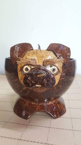 Artesanía de cáscara de coco natural Artesanía en forma de tortuga Tortuga para bodas Navidad Halloween Regalos de Año Nuevo - Product Image 4