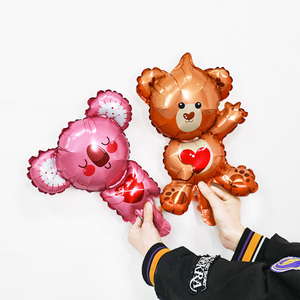 Mini Día <span class=keywords><strong>de</strong></span> San Valentín Globo <span class=keywords><strong>de</strong></span> papel <span class=keywords><strong>de</strong></span> aluminio Mini oso Koala Globos <span class=keywords><strong>de</strong></span> dibujos animados <span class=keywords><strong>Boda</strong></span> Lindo Mini globo <span class=keywords><strong>de</strong></span> juguete - Product Image 3