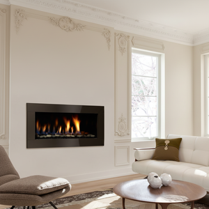 <span class=keywords><strong>Chimenea</strong></span> de <span class=keywords><strong>Gas</strong></span> Natural con Marco de Acero y Vidrio Personalizable GF03, Estufa <span class=keywords><strong>Empotrada</strong></span> para Villa o Casa de Huéspedes, con Control Remoto para Sala de Estar - Product Image 3