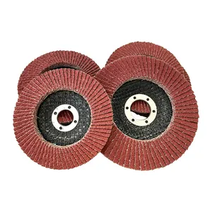 5''' T27 T29 Ceramic Flap Disc Abrasive Mop Disc Grinding Flap Disc Making Machine