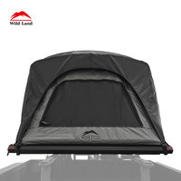 Tente de toit de voiture à ouverture rapide en tissu Oxford souple quatre saisons avec échelle télescopique en aluminium durable pour SUV
