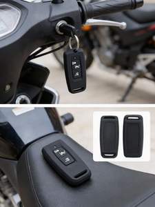 เคสซิลิโคนสำหรับกุญแจรถมอเตอร์ไซค์ฮอนด้า <span class=keywords><strong>PCX</strong></span> 160 ADV 160 SH125 Forza 350 750, ปลอกป้องกันรีโมทกุญแจ - Product Image 4