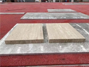 Trắng travertine tổ ong hiển thị gạch - Product Image 4