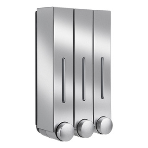 High Quality ABS Plastic Refillable Wall Mount Soap Dispenser Hotel Manual Liquid Soap Dispenser Sink Soap Dispenser