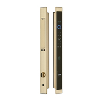 Cerradura Inteligente INVEILI KY460 con Reconocimiento Facial, Llave de Tarjeta, Desbloqueo para Puertas de Madera/Vidrio, 100 Grupos, Wi-Fi, Aplicación Tuya