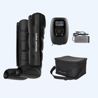 Masseur de jambes à compression d'air professionnel Kangwanjia MF-8996-6A, pression de 30 à 260 mmHg, récupération lymphatique, soulagement musculaire, 4-5h