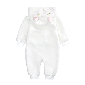 <strong>Winter</strong> <strong>Baby</strong> Girls Boys Jumpsuit Cartoon Hooded Ear Zipper Jumpsuits Outfit <strong>Baby</strong> <strong>Clothes</strong> - Product Image 3